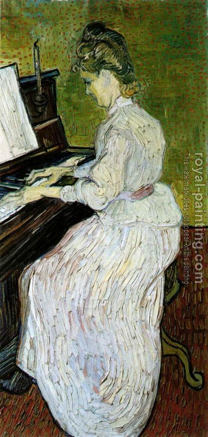 Vincent Van Gogh : Marguerite Gachet at the Piano II